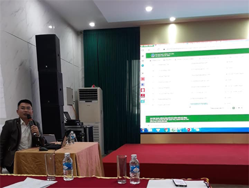 Thí điểm phần mềm Quản lý chất lượng, ATTP Nông Lâm Thủy sản cho Sở Nông nghiệp tỉnh Hà Tĩnh