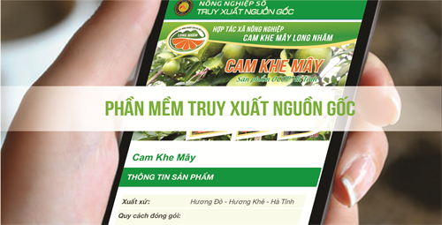 Phần mềm quản lý truy xuất nguồn gốc