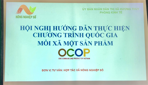 Hợp tác xã Nông nghiệp Số tổ chức Hội nghị hướng dẫn thực hiện chương trình quốc gia 