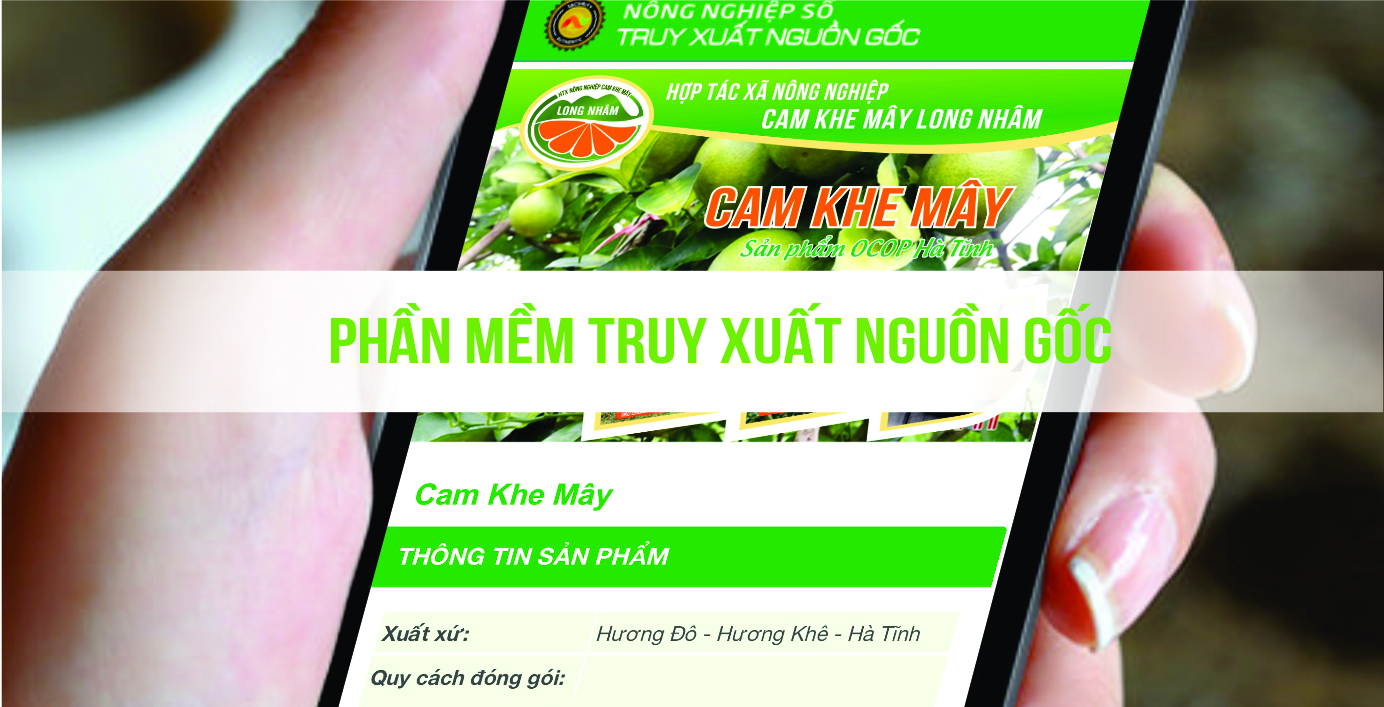 Dịch vụ phần mềm quản lý sản xuất và truy xuất nguồn gốc